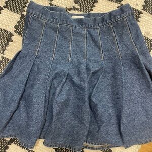 Denim tennis skirt from Tilly’s